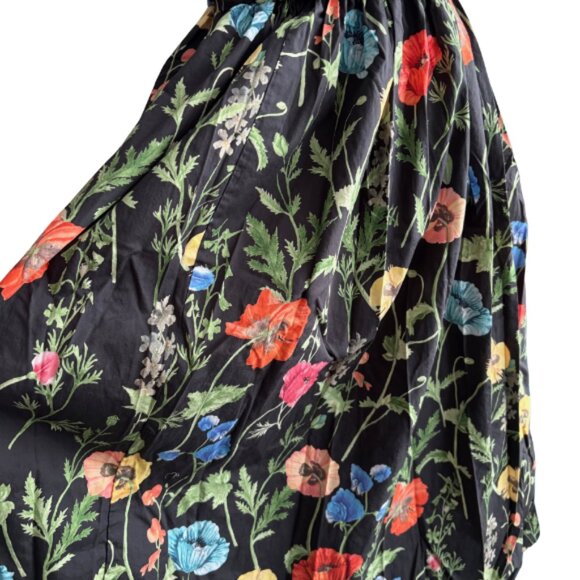 H&M GORGEOUS LONG FLORAL DESIGN COTTON DRESS, SZ.L - Picture 2 of 9